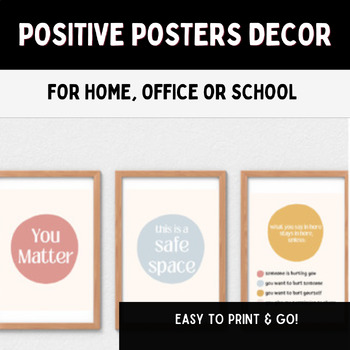 Preview of School Office sign| School Psych School Counselor office decor| School office de