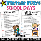 School Partner Plays: 5 Scripts with a Comprehension Check