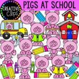 School Pigs Clipart (Creative Clips Clipart)