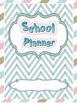 Preview of School Planner