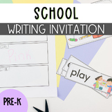 School Preschool Writing Invitations for the Writing Center
