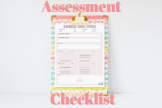 School Psychologist Assessment Checklist - Case Cover Form