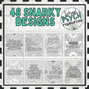 Snarky Coloring Book: Over 45+ 98 Degrees Inspired Designs That