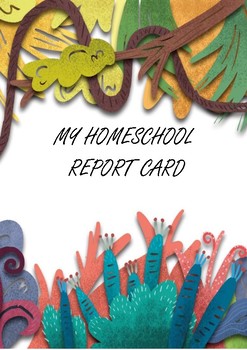 Preview of School Report Card - Homeschool report card