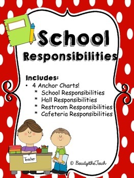 responsibility pictures at school