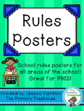 School Rules Posters
