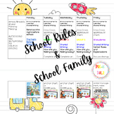 School Rules/School Family Lesson Pre-k preschool OSR