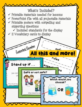 School Rules And Bus Safety Unit Kindergarten By Rrrerin2learn 