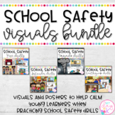 School Safety Drill Procedure Posters | Fire Drill Tornado