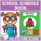 School Schedule Book 192 Picture Icons PCS Autism