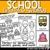 School Shapes - Find the Room - Identifying Shapes Activity