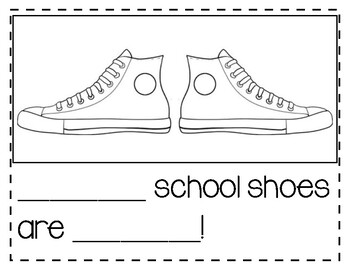 Pete The Cat School Shoes By Brittany D Teachers Pay Teachers