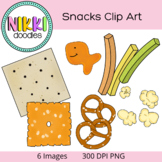 School Snacks, Healthy Snack, Clip Art, Digital Stickers