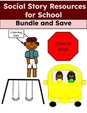 Social Stories for School or Daycare Bundle (Boy 2)