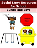 Social Stories for School or Daycare Bundle (Girl 2)