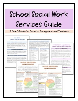 Preview of School Social Work Services Guide