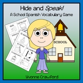 Spanish School Vocabulary Game - Hide and Speak