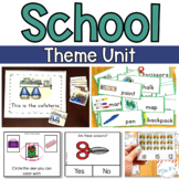 Back To School Thematic Unit for Special Education - Engag