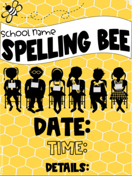 Preview of School Spelling Bee BUNDLE