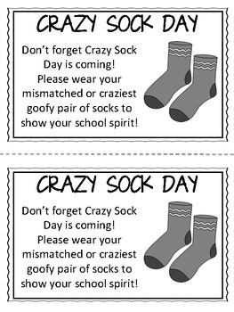 Preview of School Spirit Day/ School Spirit Week Printable Reminder Notes FREEBIE