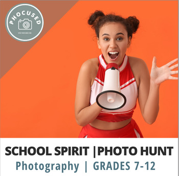 Preview of School Spirit Photo Scavenger Hunt