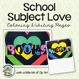 School Subject Coloring Pages