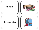 Spanish School Supplies / Back to School: 26 Flashcards (M