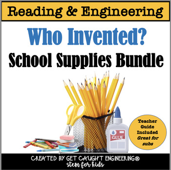 Preview of Back to School | Invention of School Supplies