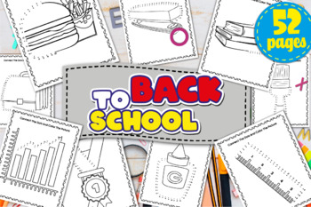 Preview of Back to School Connect the Dots | Dot to Dot 1 to 10, 20, 30, 40, 50, 80 to 100