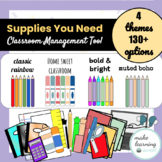 School Supplies You Need To Get Out Daily Cutouts for Whiteboard