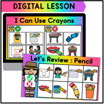 School Supplies & Classroom Rules ( English)