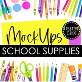 School Supply Seller Mockups Photography {School Supply Mo