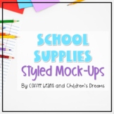 School Supply Styled Mockups