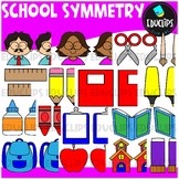 School Symmetry Set Clip Art Set {Educlips Clipart}