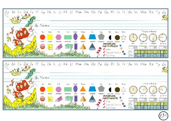 School Table Name Plate Display by Rayella | TPT