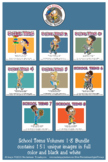 School Teens Cartoon Clipart Bundle Volumes 1-8 -Teens Cli