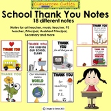 School Thank You Notes Set