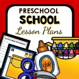 School Theme Preschool Lesson Plans -First Week of School 