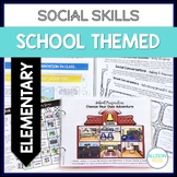 Social Skills Activities for Solving School Scenarios - Sp