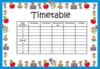class timetable