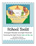 School Tools Emergent Reader and Sight Word Set