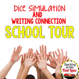 Back to School Writing Activity Tour Dice Simulation