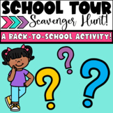 School Tour Scavenger Hunt - Back to School!