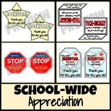 School-Wide Appreciation Tags for Staff | Gift Tags