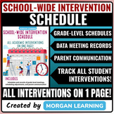 School Wide Intervention Schedule