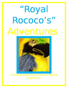 Preview of School Wide Literacy Writing Project: Royal Rococo