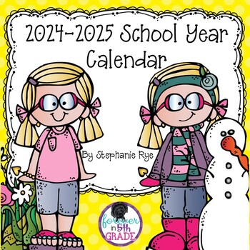Preview of School Year Calendar 2024-2025