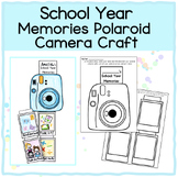 School Year Memories Polaroid Camera Craft