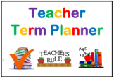 School Year / Term Planner