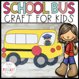 School bus craft | Back to school Crafts | Bus craft